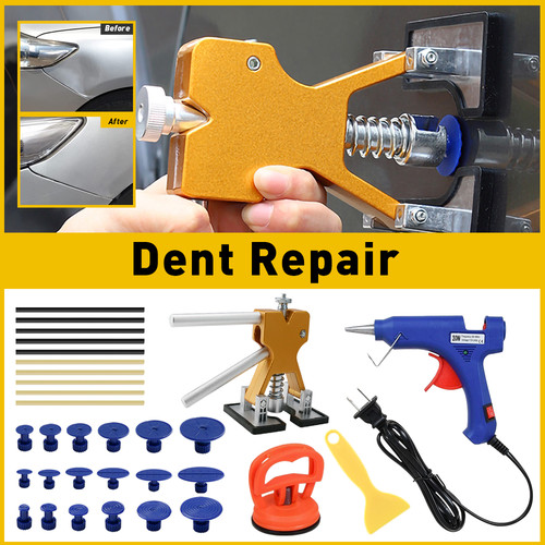 Car body paintless dent repair - body,